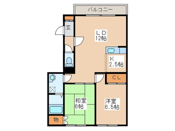 サンライズＭＳ ３Ｂの物件間取画像